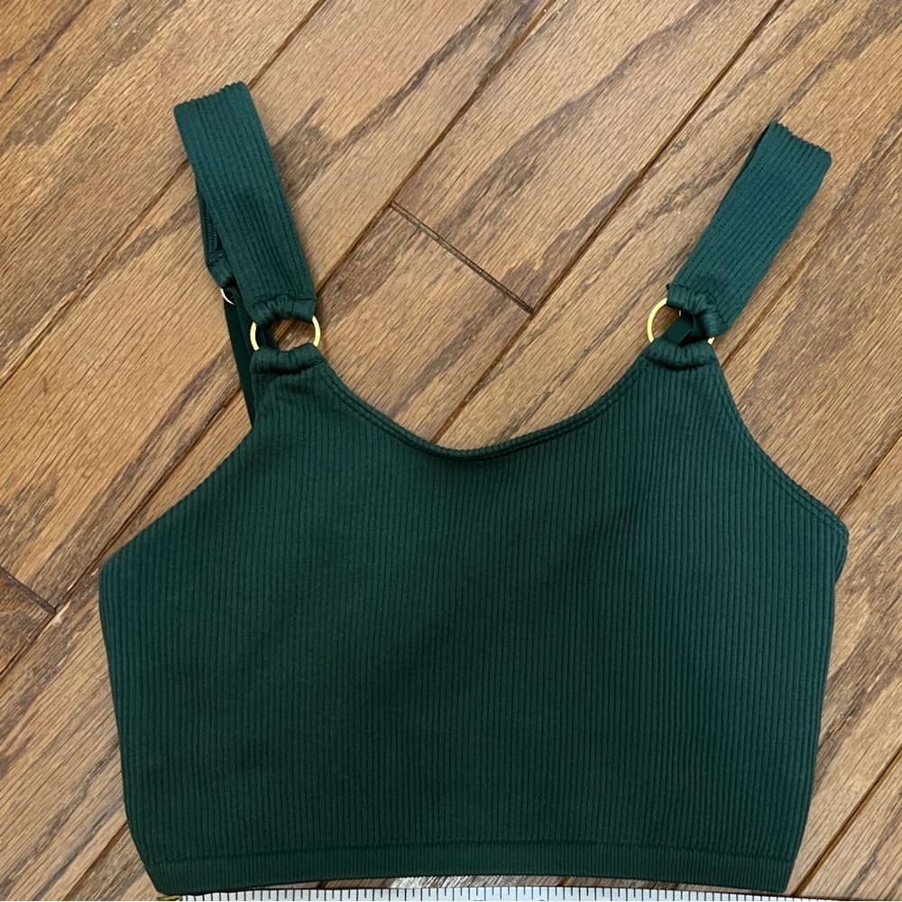 aerie Seamless Ring Longline Bralette- size S